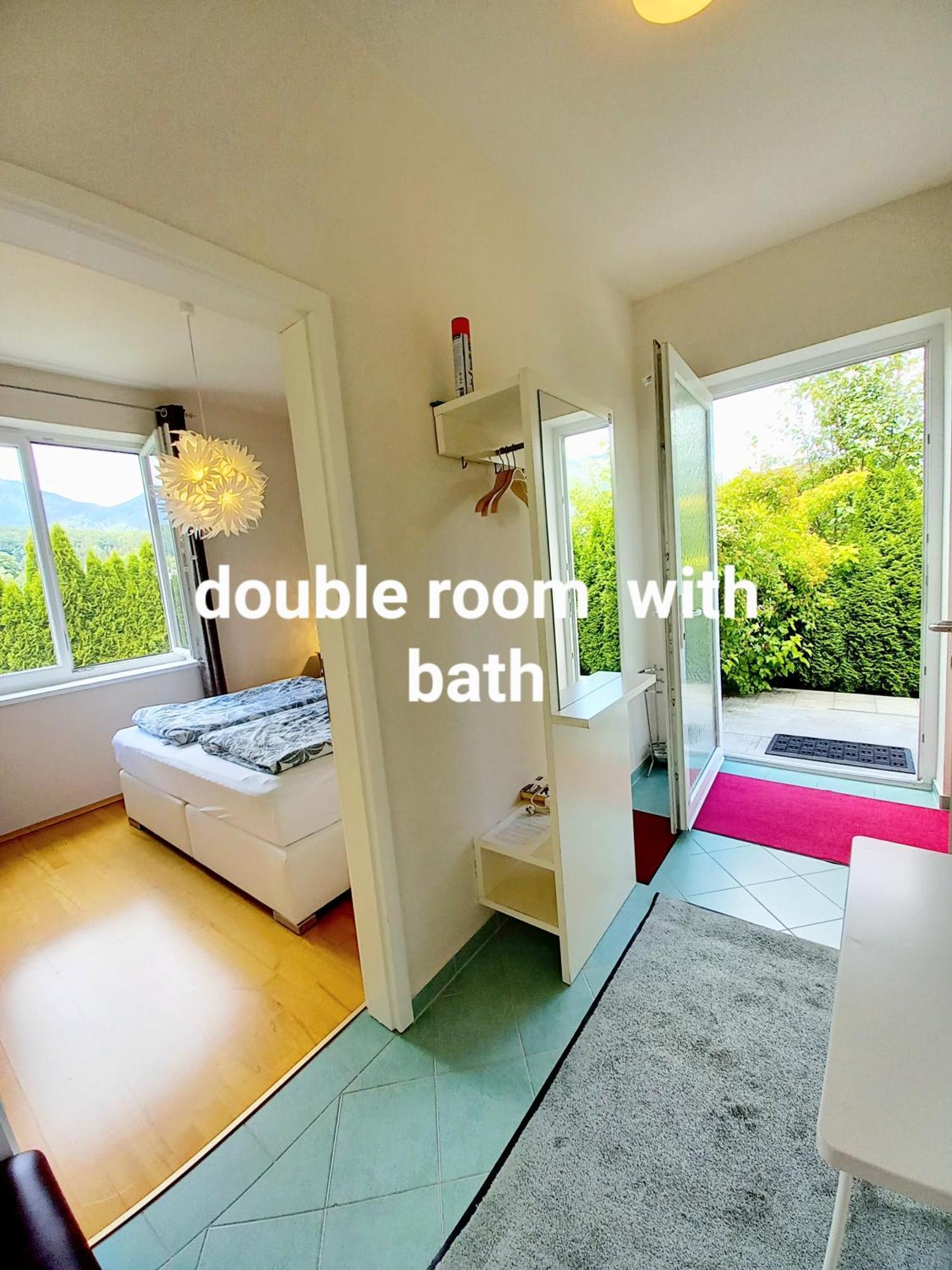 Flores, Ferienhaus Oder Doppelzimmer, Im Gruenen, 5 Gehminuten Ins Zentrum, Parkplatz, Zero Emissions Bad Ischl Eksteriør billede